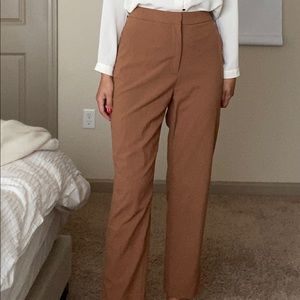 H&M camel trousers